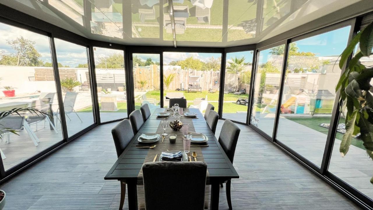 Villa Dali La Garde 260M2 Jacuzzi, Sauna, Piscine, Jardin 500M2, 5 Minutes De La Plage Экстерьер фото